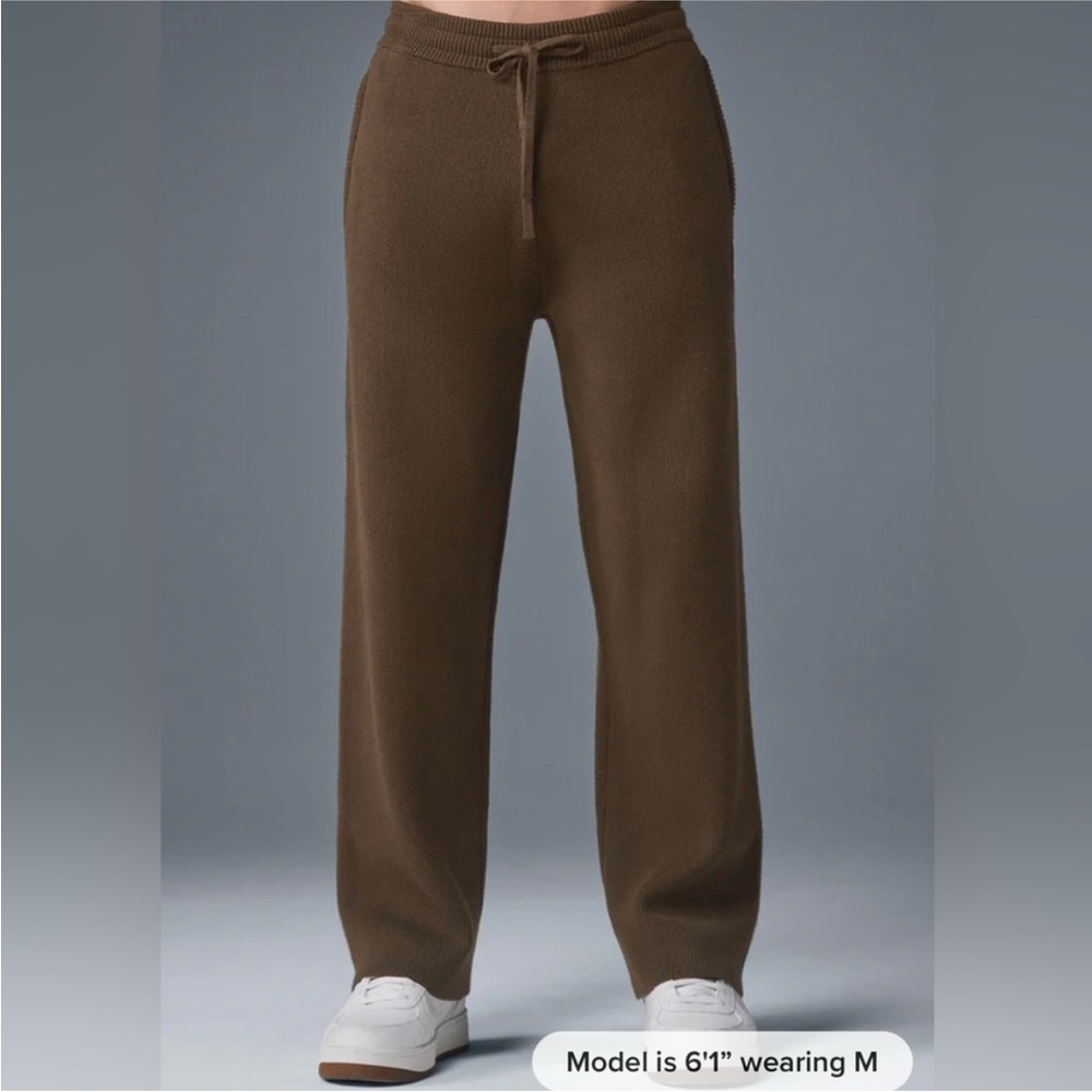 Alo Yoga Scholar Straight Leg Sweatpant XSmall